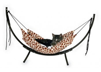 Hamaki z metalowym stelażem