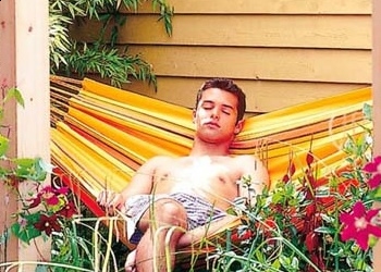 Słodkie lenistwo na hamaku