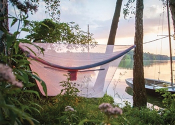 Hamak Amazonas z moskitierą - idealna ochrona od komarów!
