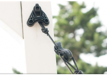 Jak zamocować fotel hamakowy do sufitu.