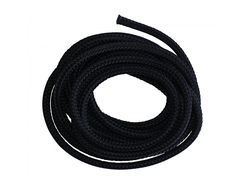 Lina czarna Rope Polyester, czarny PS-300-9