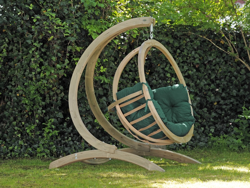 Holzerner Hangesessel Globo Chair Weatherproof Amazonas Whamaku Pl