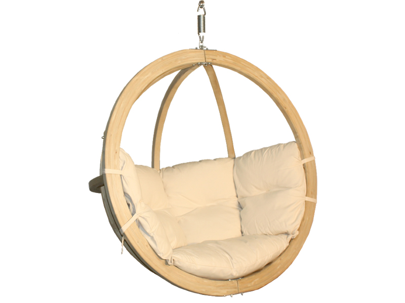 Fotel hamakowy drewniany - Swing Chair Single (2)