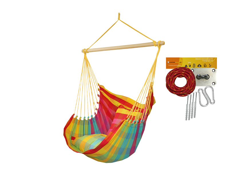 Hammock chair HC10 with fixing set