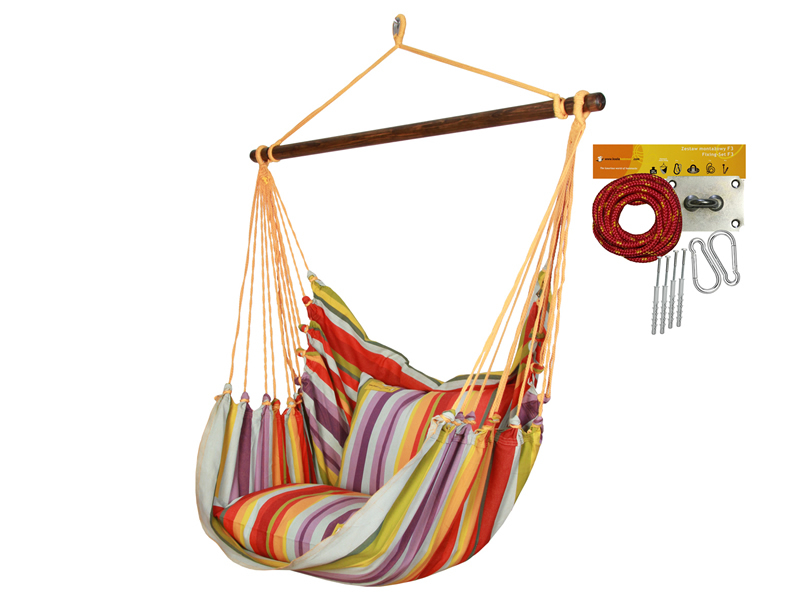Hammock chair HC10 with fixing set