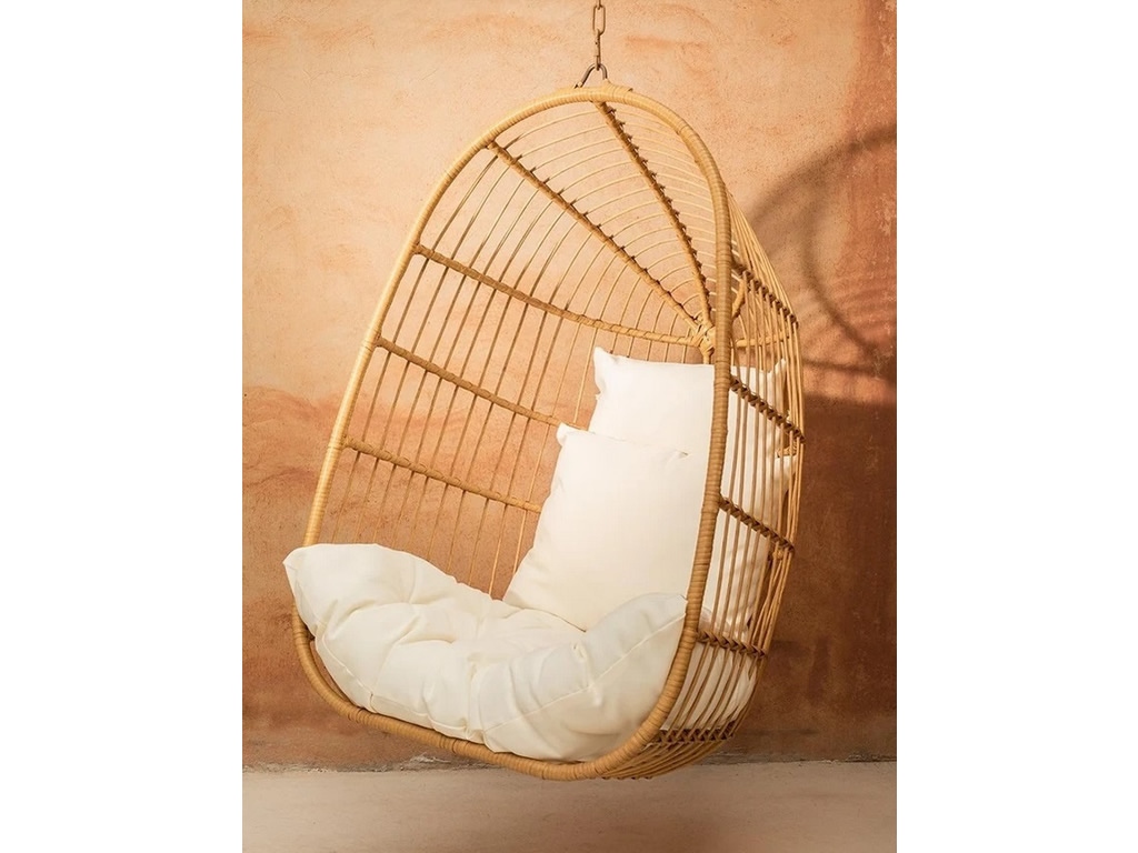 SILLA HAMACA DE MIMBRE DE ESTILO MEDITERRÁNEO VIKI Koala Hammock
