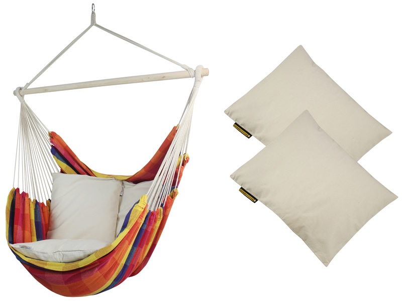 Fotel hamakowy z poduszkami HP, Bench De Luxe + HP - 209