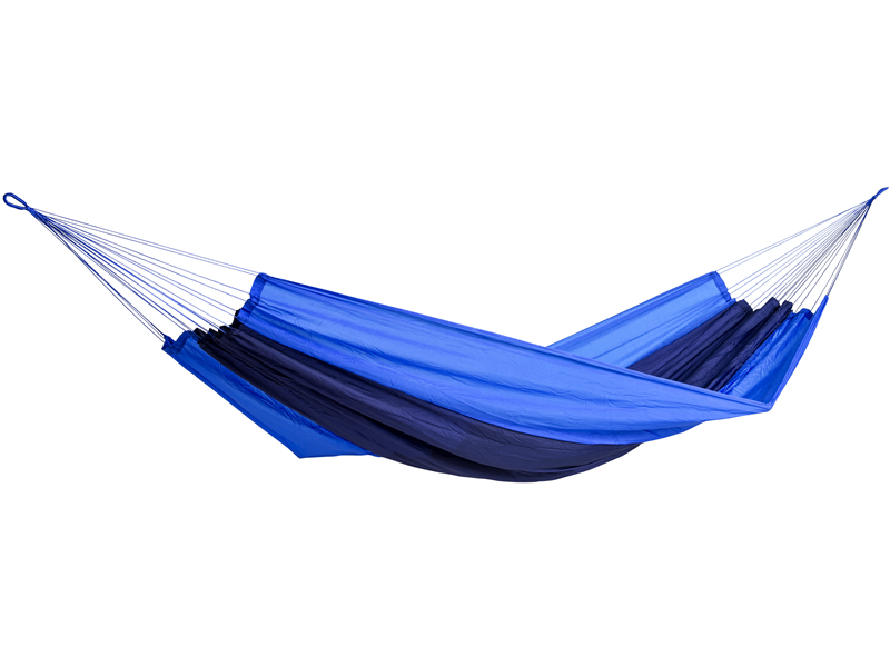 Hamak turystyczny, Silk traveller, niebieski (Ocean)