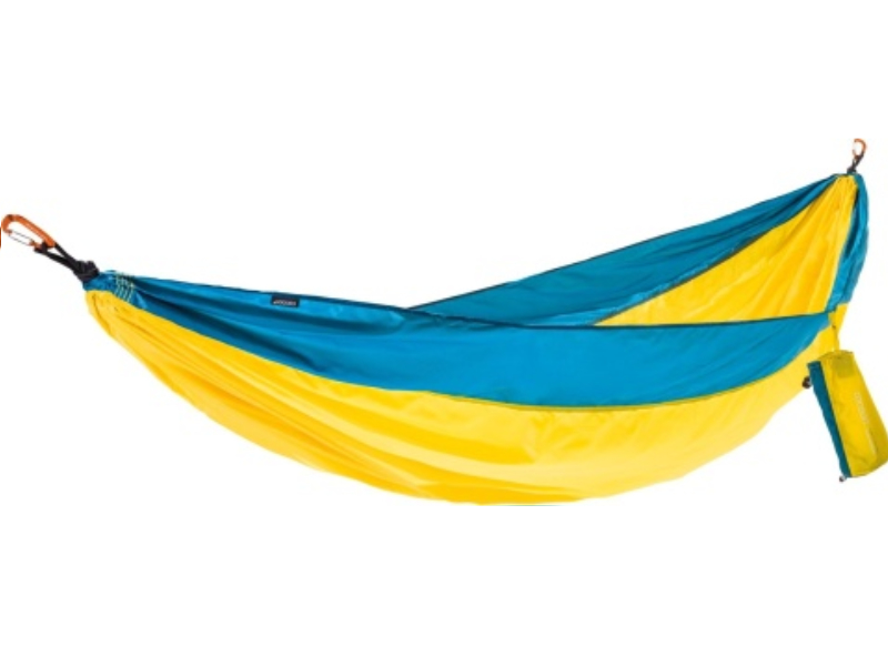 Dwuosobowy hamak turystyczny Cocoon, HD11, żółty (HD116)