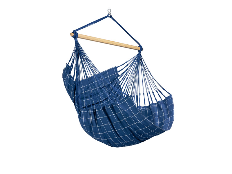 Leżak hamakowy Domingo L180, DOL18, Granatowy (W3)