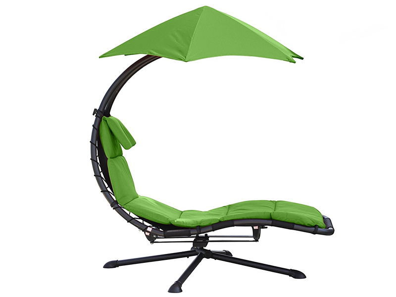 Fotel hamakowy, Zielony DRM360