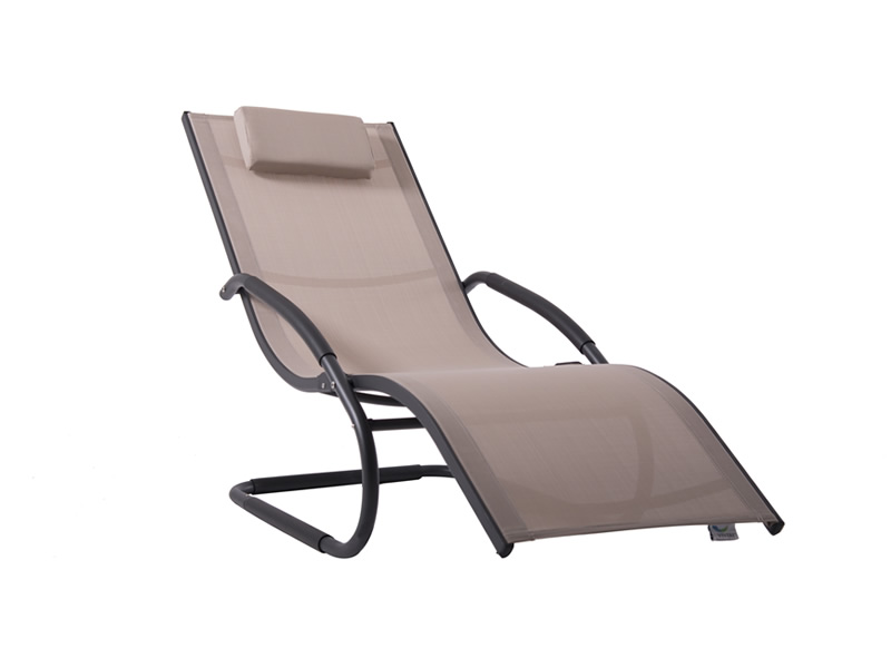 Leżak hamakowy, WAVELNG1, Brązowy (MA)