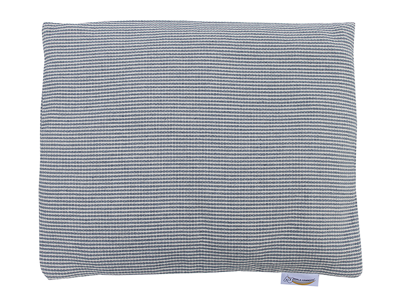 Poduszka hamakowa duża, biało-niebieski HP