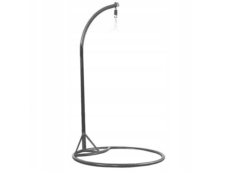 Stelaż na fotel wiszący podwójny stojak szary, ZEST-0000014551