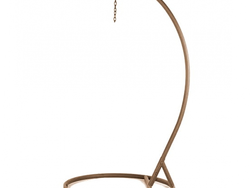 Stelaż na fotel wiszący stojak brązowy, ZEST-0000014545