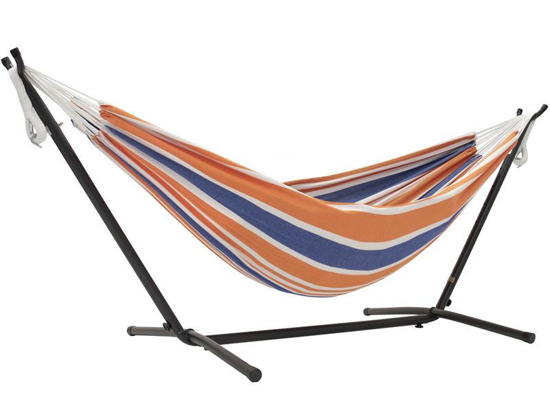 Hamak Combo + stojak metalowy 8f, UHSDO8, pomarańczowy (UHSDO8-40)