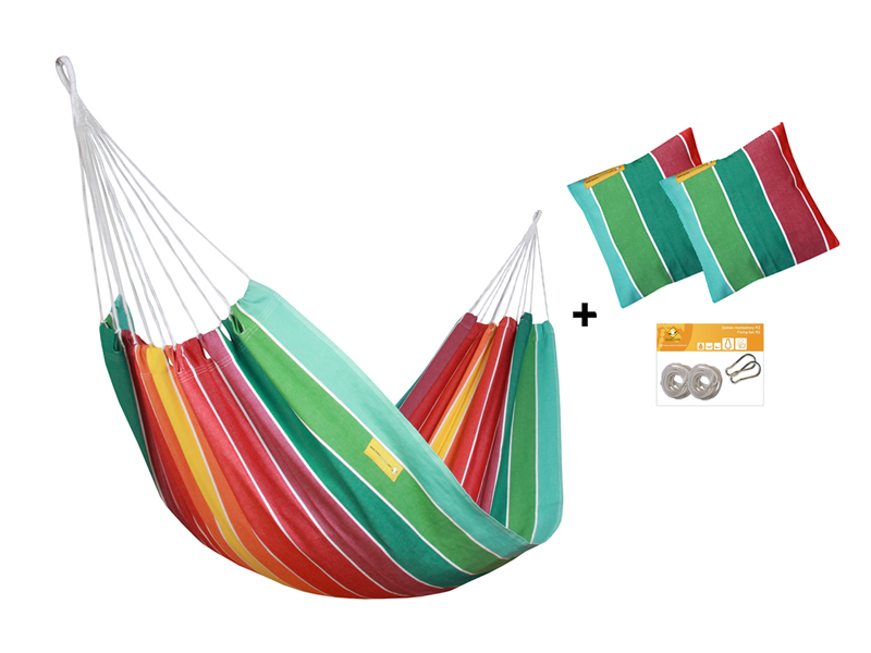 Hammock set HW in color 212 with pillows and fixing set