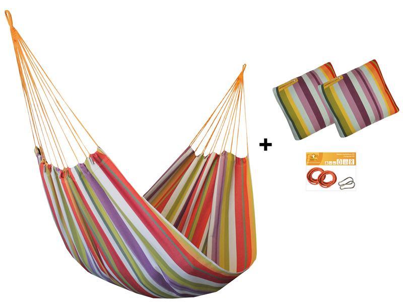 Hammock set HW in color 217 with pillows and fixing set
