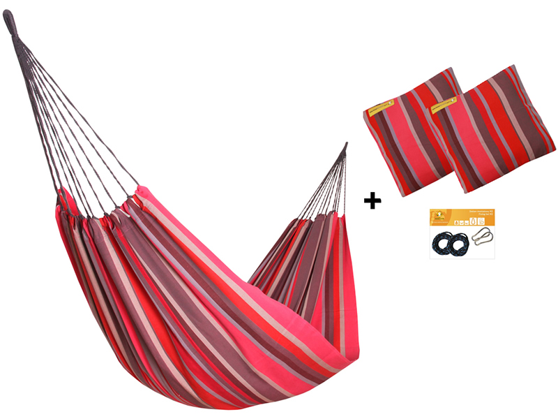 Hammock set HW in color 218 with pillows and fixing set