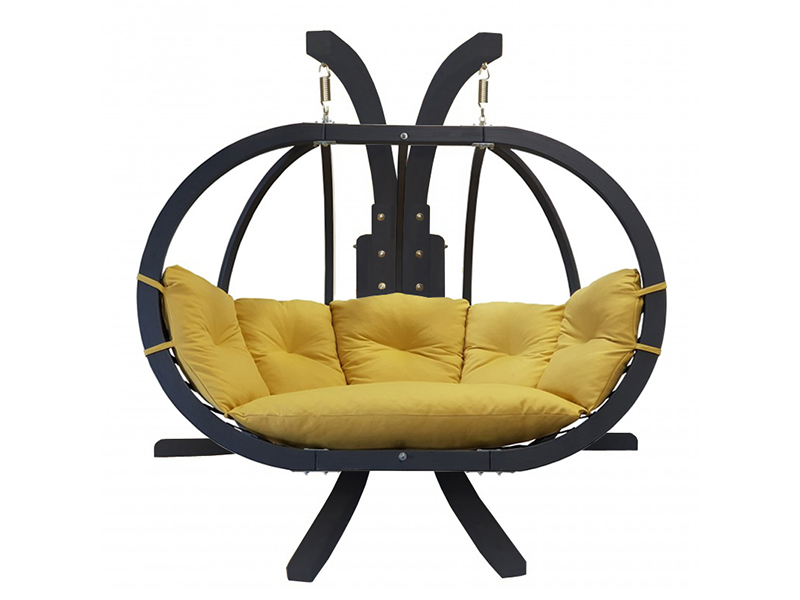 Set: Pied Sintra Antracyt + Swing Chair Double anthracite (11) - Sintra + Swing Chair Double (11)