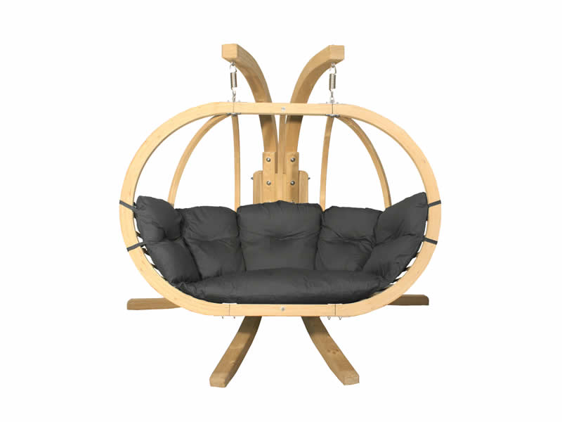 Conjunto: Sintra stand + Swing Chair Double (3) - Sintra + Swing Chair Double (3)
