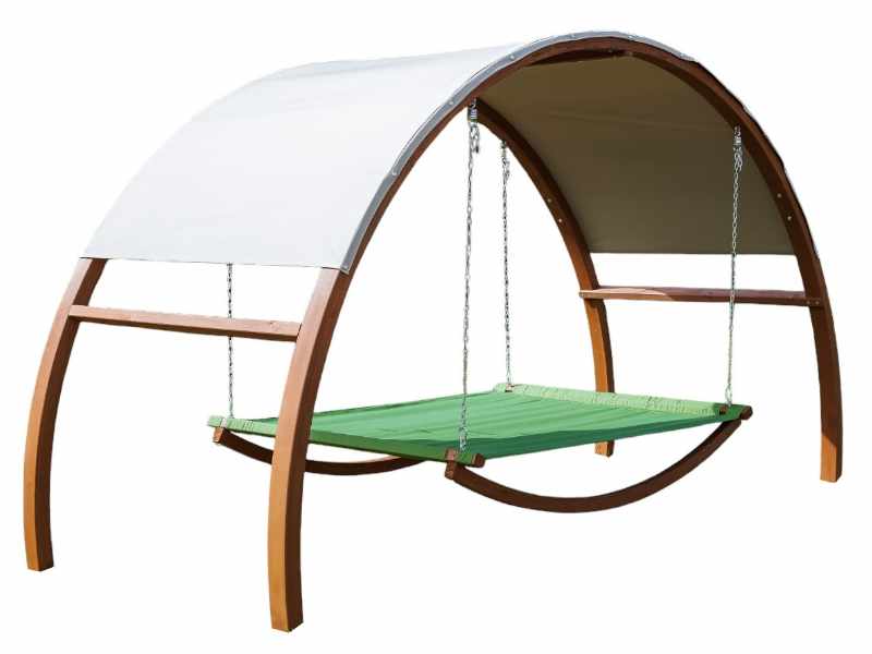 Riposo Łóżko Ogrodowe, RŁO, zielony (RŁO_zielony)