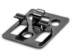 Klips metalowy do montażu desek tarasowych do legarów 50szt, 0000013212