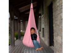 Fotel hamakowy dla dzieci, Cacoon Pod - różowy(Bubblegum)