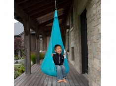 Fotel hamakowy dla dzieci, Cacoon Pod - niebieski(Candy Floss)