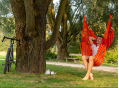 Fotel hamakowy Cumbia Outdoor, CUV18W