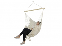 Boho hammock chair, AHC-11 - ecru(0209)