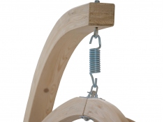 Fotel hamakowy drewniany, Swing Chair Single (3)