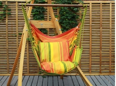 Hammock chair, HC10 - green-orange(359)