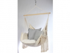 Boho hammock chair, HC10-C - ecru(0329)