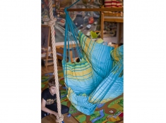Wide hammock chair with a foot rest, HC-COMFY - Torogoz(299)