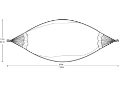 Authentic Brazilian Double Hammock, BRAZ3