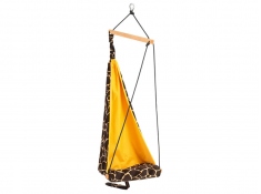 Fotel hamakowy dla dzieci, Hang Mini - pomarańczowy(Giraffe)
