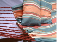 Wide hammock, HW - blue-pink(356)