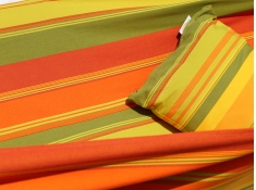 Wide hammock, HW - green-orange(359)