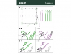 Tarponami Ultralight, GROZA - Crocodile Green(Crocodile Green)