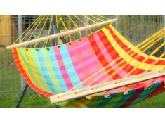 Wide hammock with spreader bars, HSL - Viva Mexico(154c)