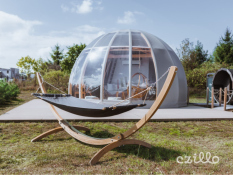 Jednoosobowy hamak z drążkiem, Lungo hamak