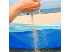 Mata plażowa koc na piknik plażę bez piasku 200x200cm, 0000010458