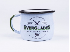 Smaltovaný hrnek, U.S.National Parks - Modrý(Everglades)