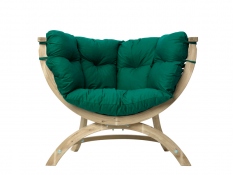 Fotel drewniany, Siena Uno weatherproof - zielony(Verde)
