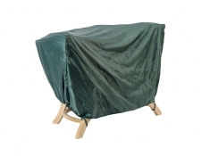 Pokrowiec na dwuosobowy fotel drewniany, Siena Due Cover - zielony(Zielony)