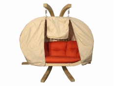 Pokrowiec, Pokrowiec Swing Chair Double - szary(5)