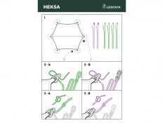 Ultralekki tarponamiot, HEKSA - Crocodile Green(2)