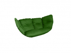 Duża poducha na dwuosobowy fotel wiszący, SwingPod XL poducha - zielony(04 - zielony)