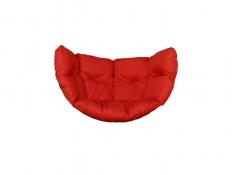 Duża poducha na jednoosobowy fotel wiszący, SwingPod poducha - Czerwony(01 - czerwony)